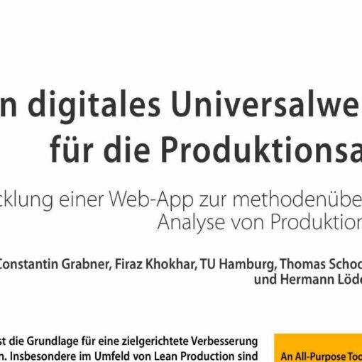 Ein digitales Universalwerkzeug für die Produktionsanalyse